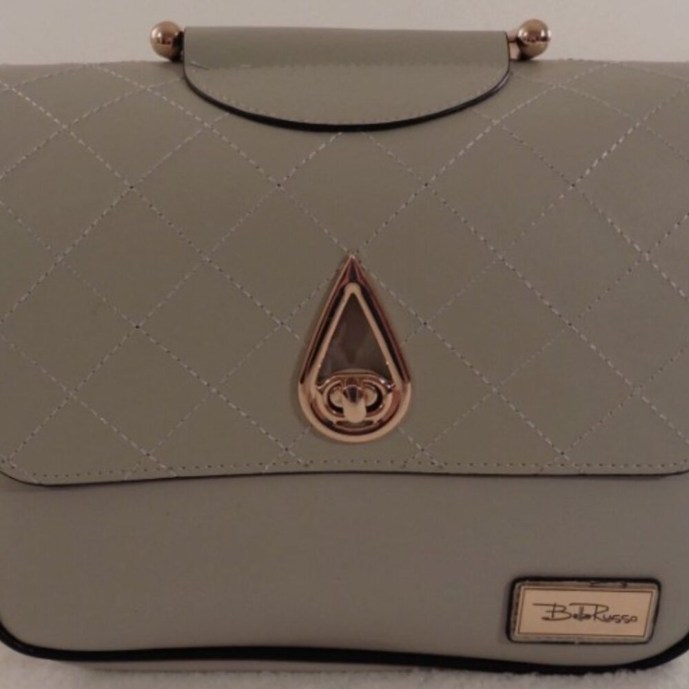 Gray Bella Russo Clutch/Bag/Purse